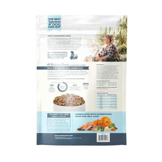 Badlands Ranch Superfood Complete Air Dried Chicken Recipe Dog Food