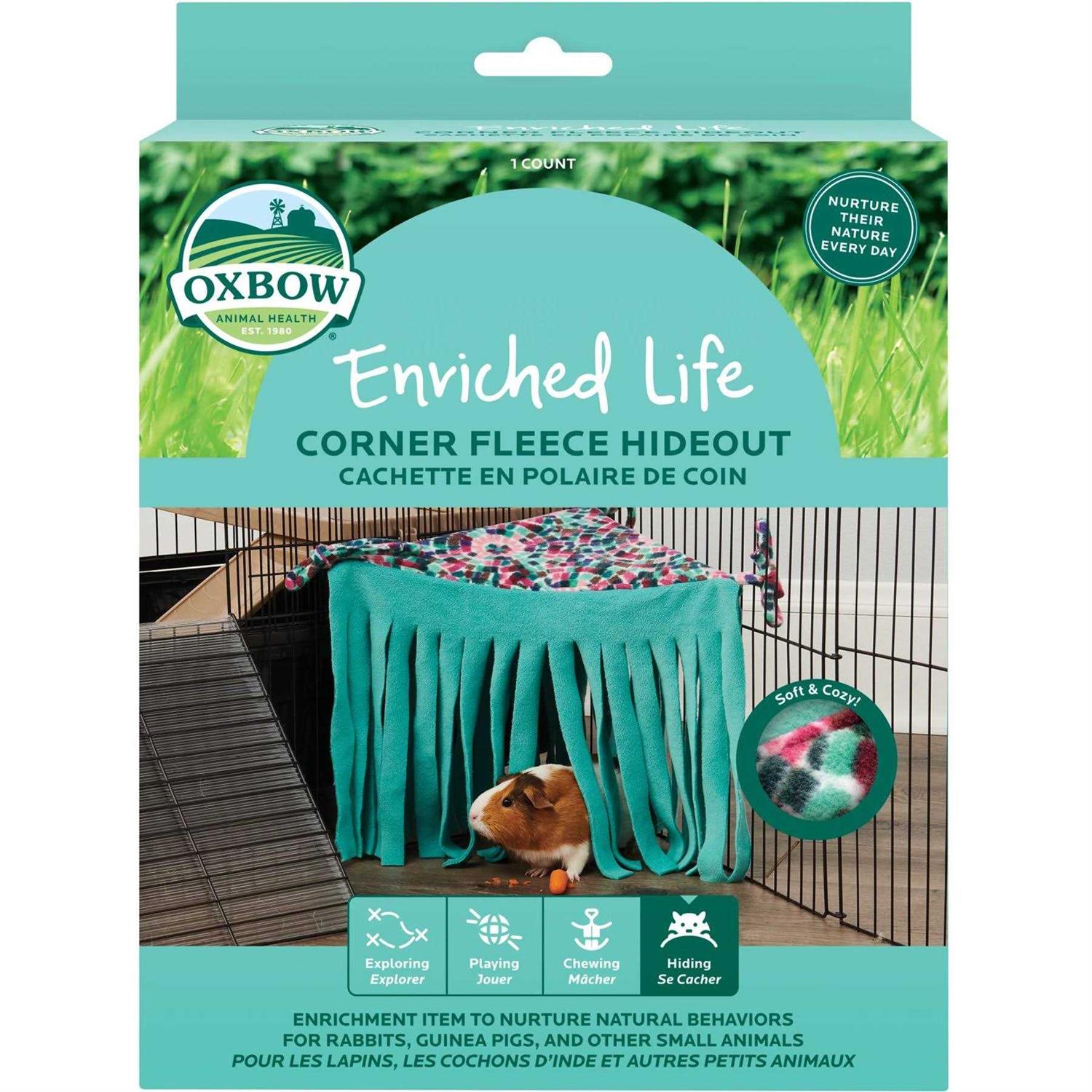 Oxbow Enriched Life Corner Fleece Hideout