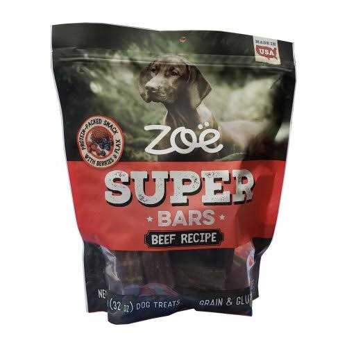 Zoe Beef Recipe Super Bars Dog Treats