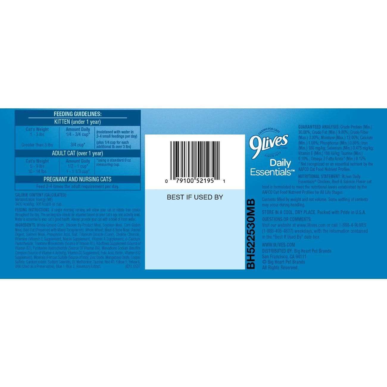 9Lives Daily Essentials Cat Food