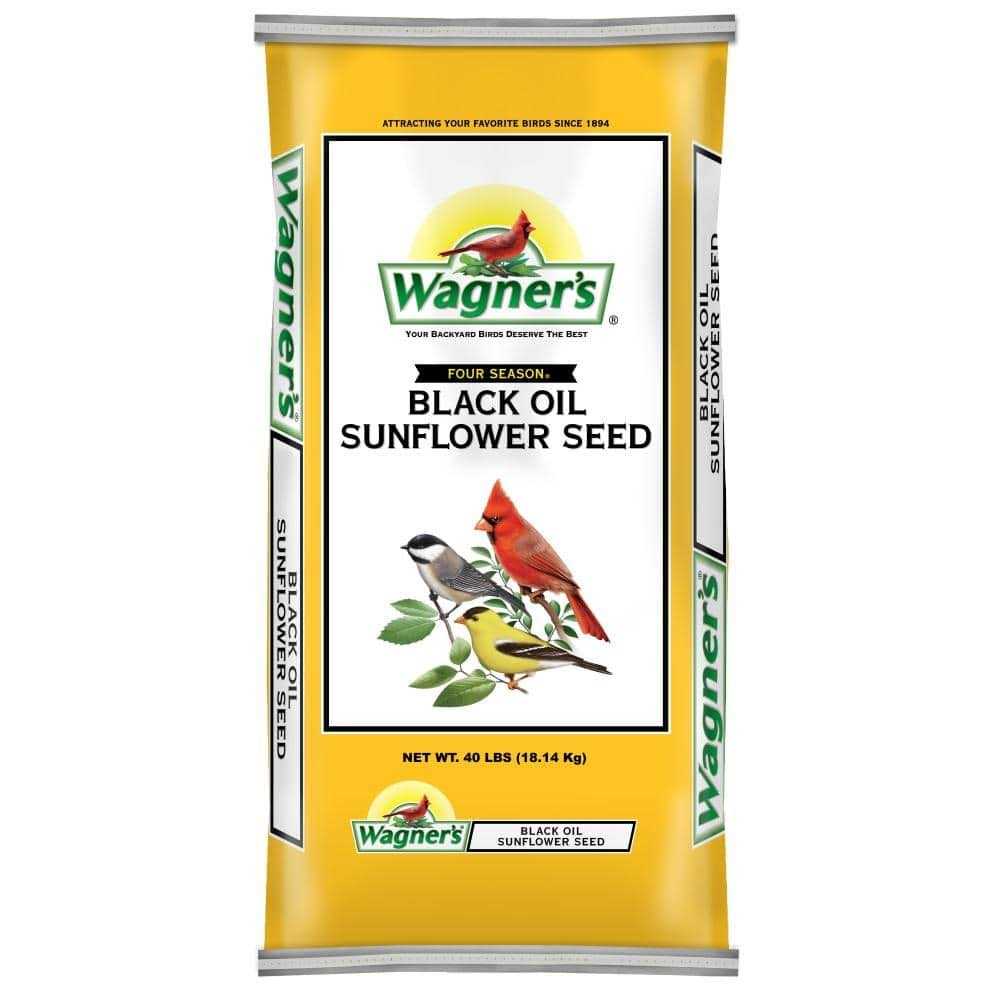 Wagner’s 76029 Black Oil Sunflower Seed