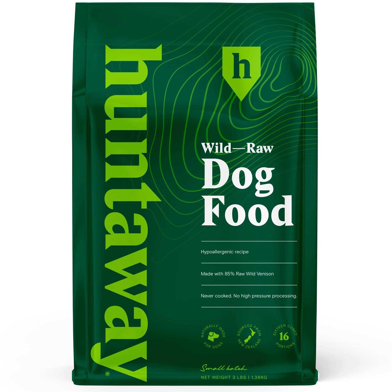 Huntaway Frozen Wild Venison Raw Dog Food