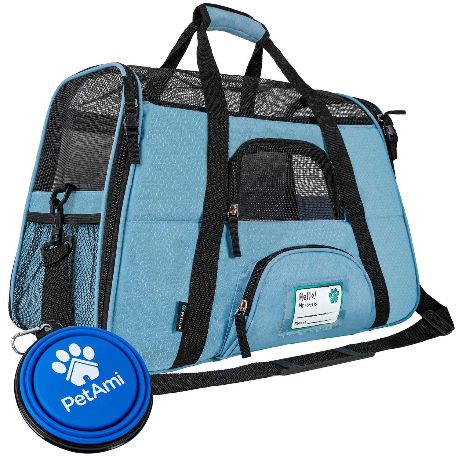 PetAmi Premium Airline Approved Soft Sided Pet Carrier