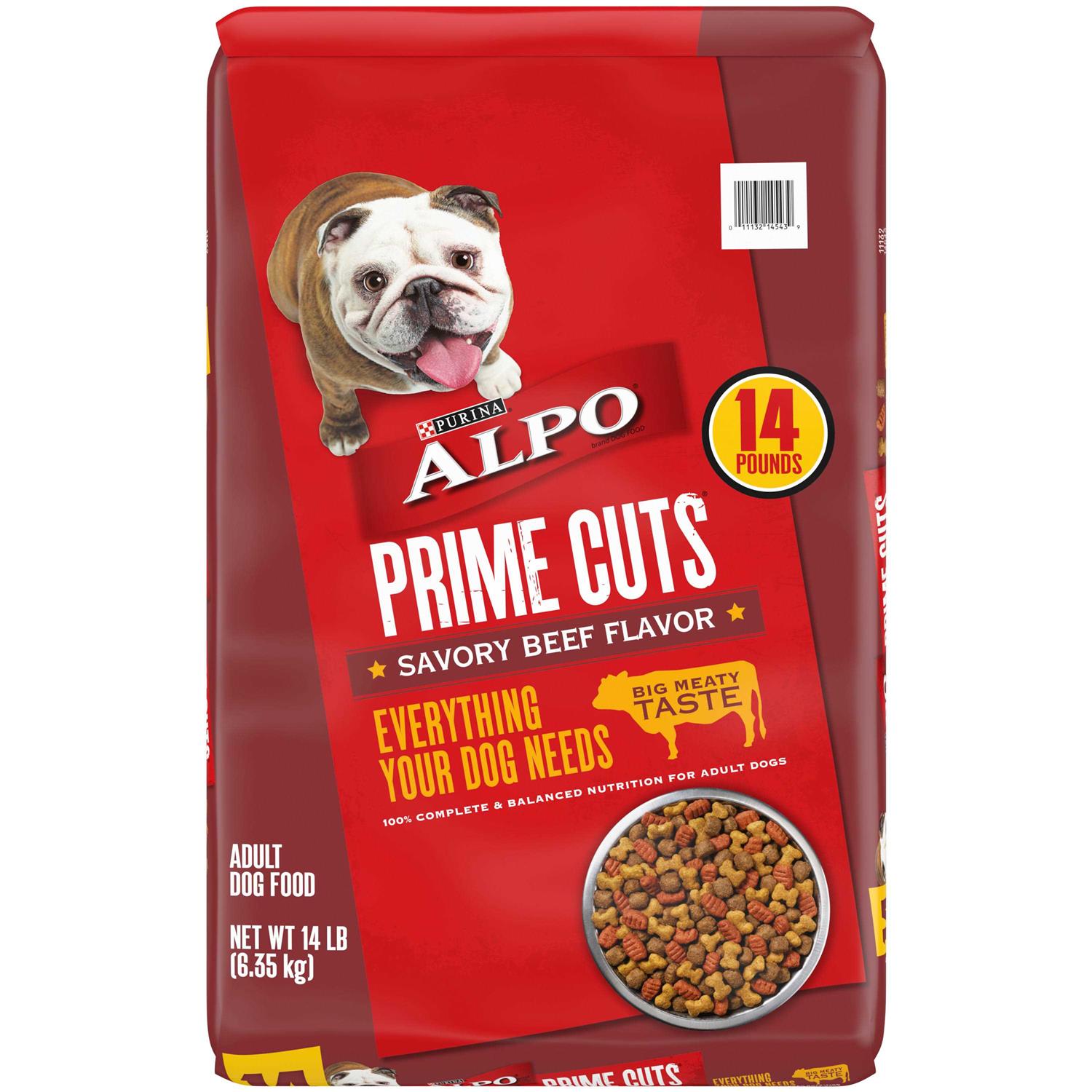 Purina Alpo Prime Cuts Savory Beef Dry Dog Food