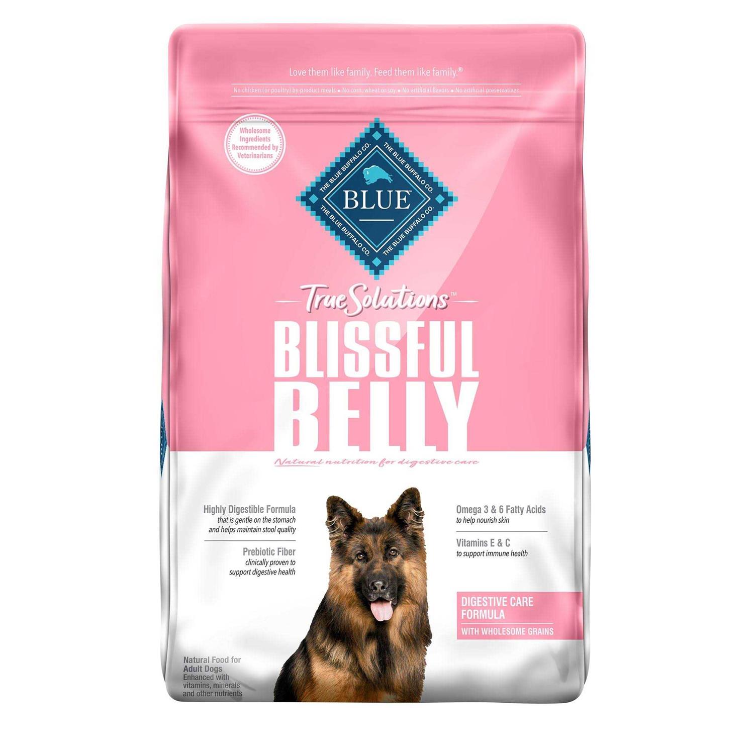 Blue Buffalo True Solutions Blissful Belly Digestive Care Adult Dry Dog Food