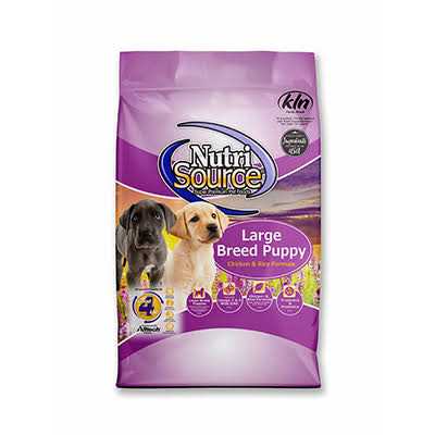 NutriSource Chicken Rice Large-Breed Puppy Dry Dog Food
