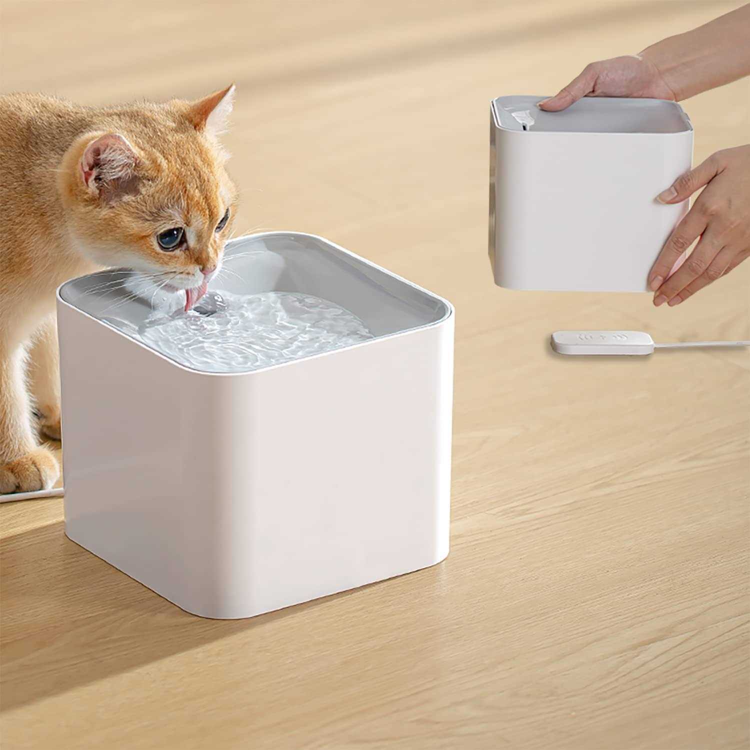 luti cat water fountain wireless,luti pet water fountain for Cats inside with wireless pump,super quiet cat water fountain for cat
