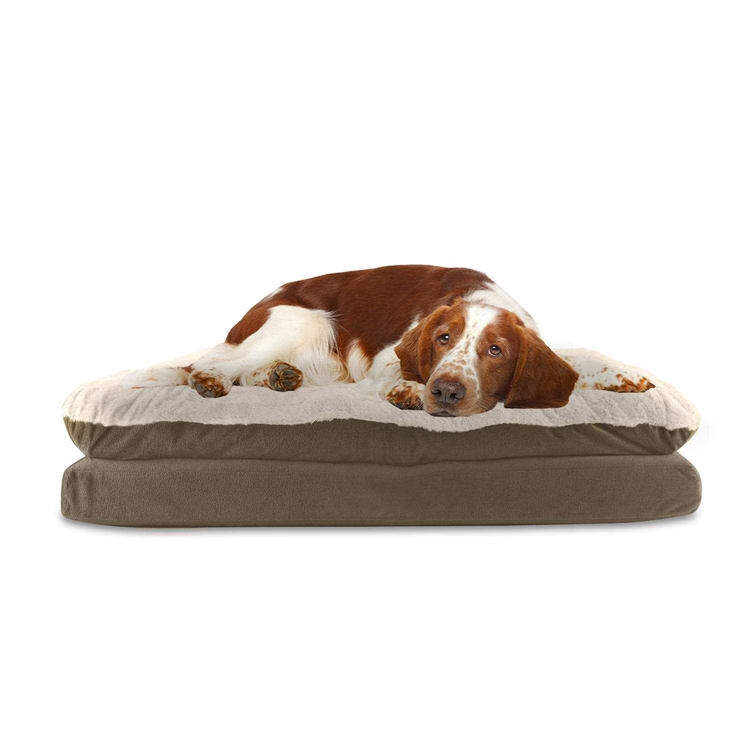 Canine Creations Arlee Pillow Topper Rectangle Pet Dog Bed