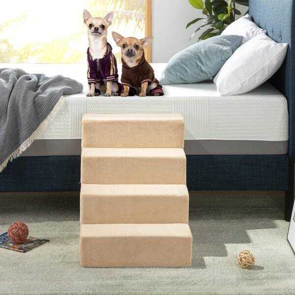 Zinus Foam 13”-24” Comfort Pet Stairs