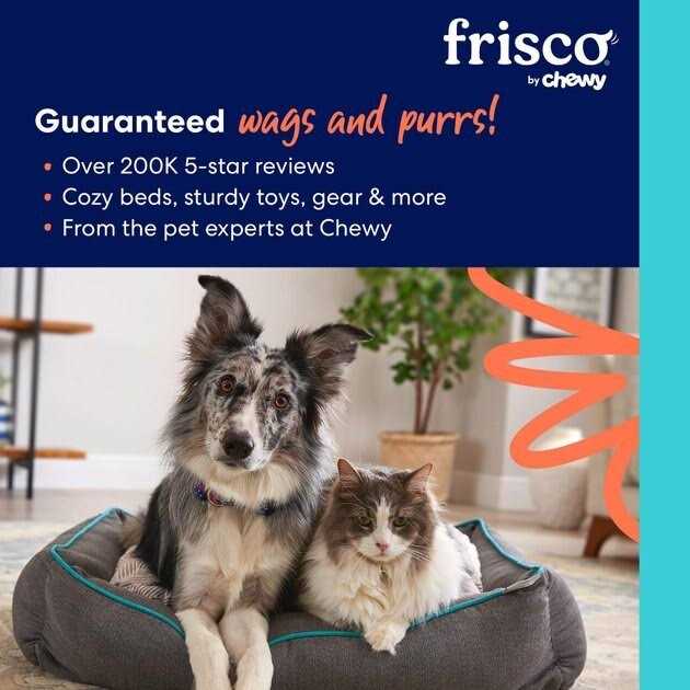 Frisco Dark Wooden Triple Elevated Stainless Steel Dog & Cat Bowl