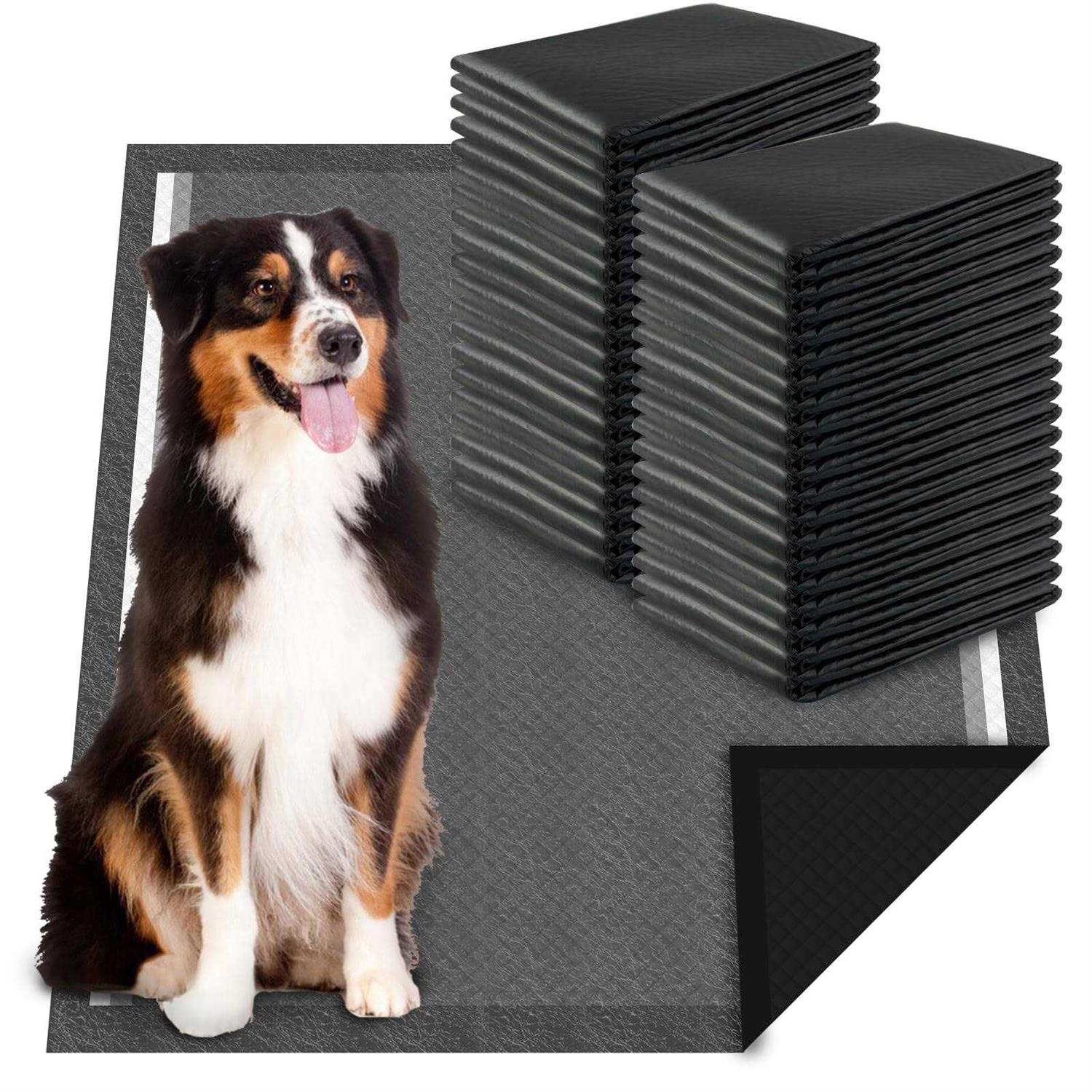 Dogcator Charcoal Puppy Pads Extra Large Activated Dog Pee Pads