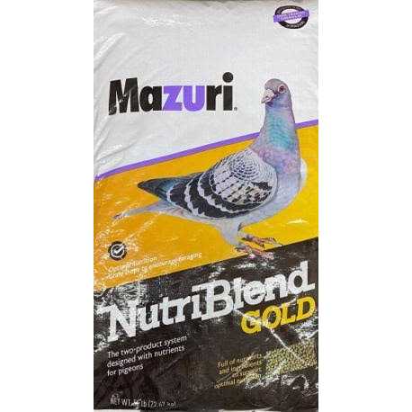 Mazuri Nutriblend Gold Pigeon Feed 50 lb bag