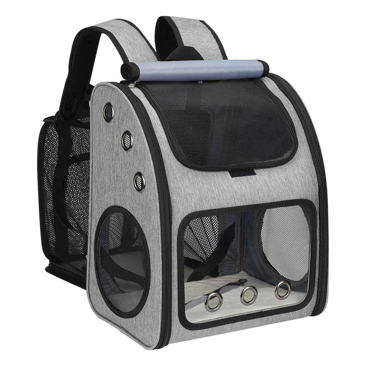 COVONO Expandable Pet Carrier Backpack for Cats, Dogs and Small Animals