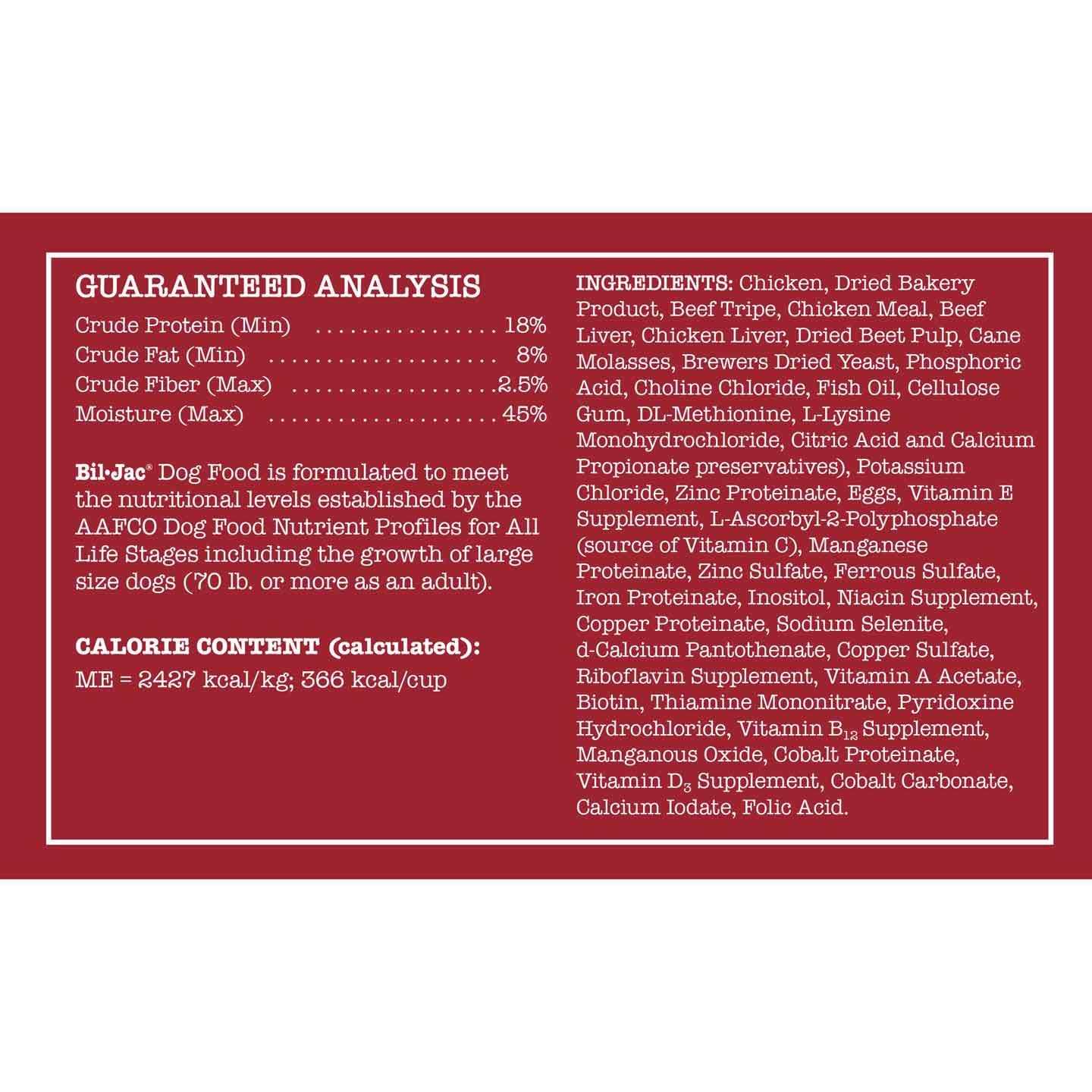 Bil Jac Frozen Dog Food