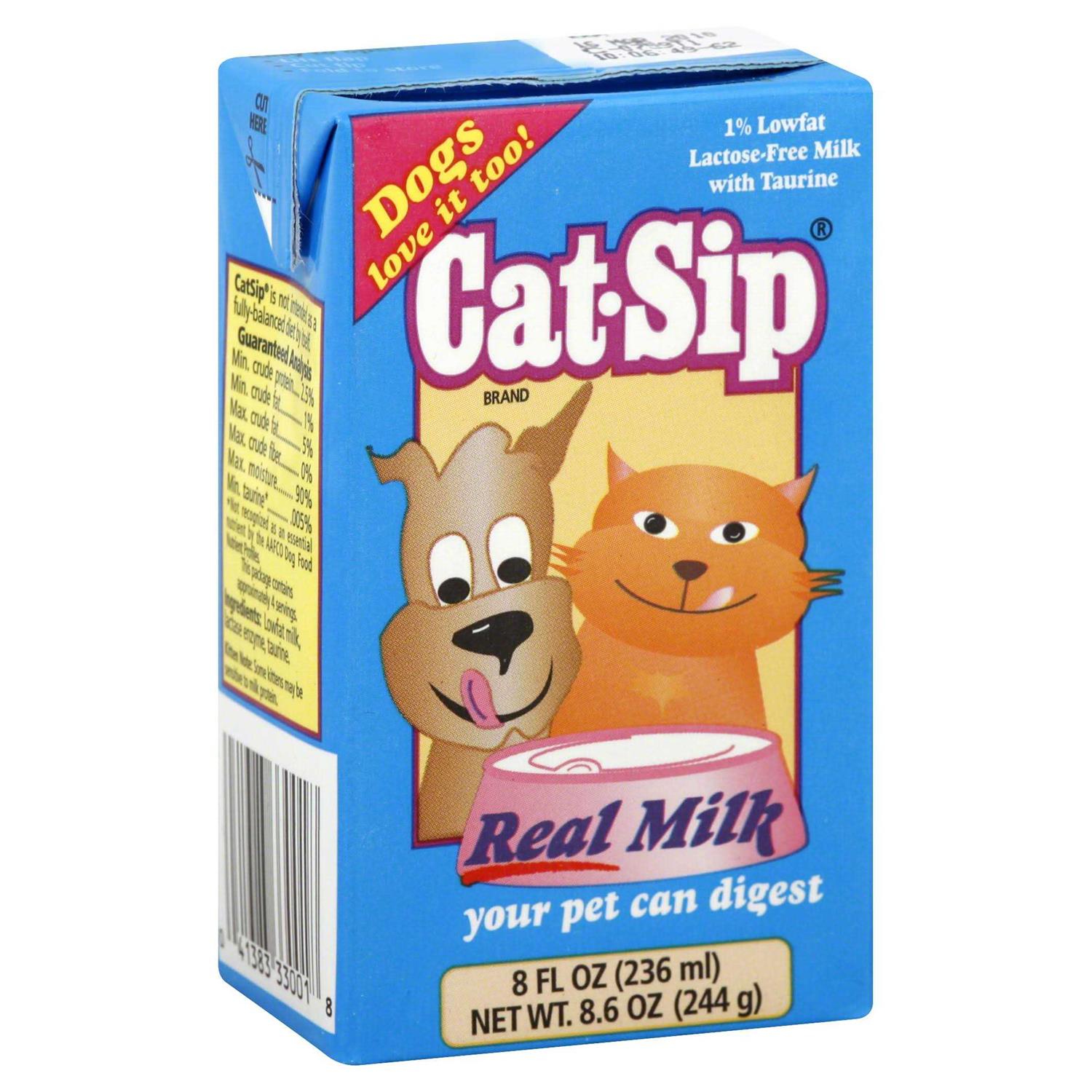 Cat-Sip Milk Treat for Cats & Kittens