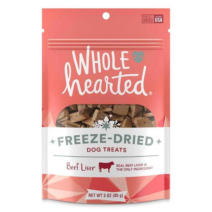 WholeHearted Beef Liver Freeze-Dried Dog Treats