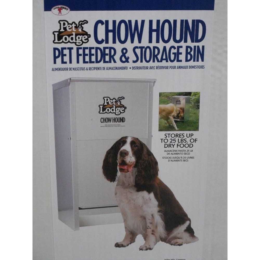 Pet Lodge CH12 Chow Hound 12 Pound Dog Feeder