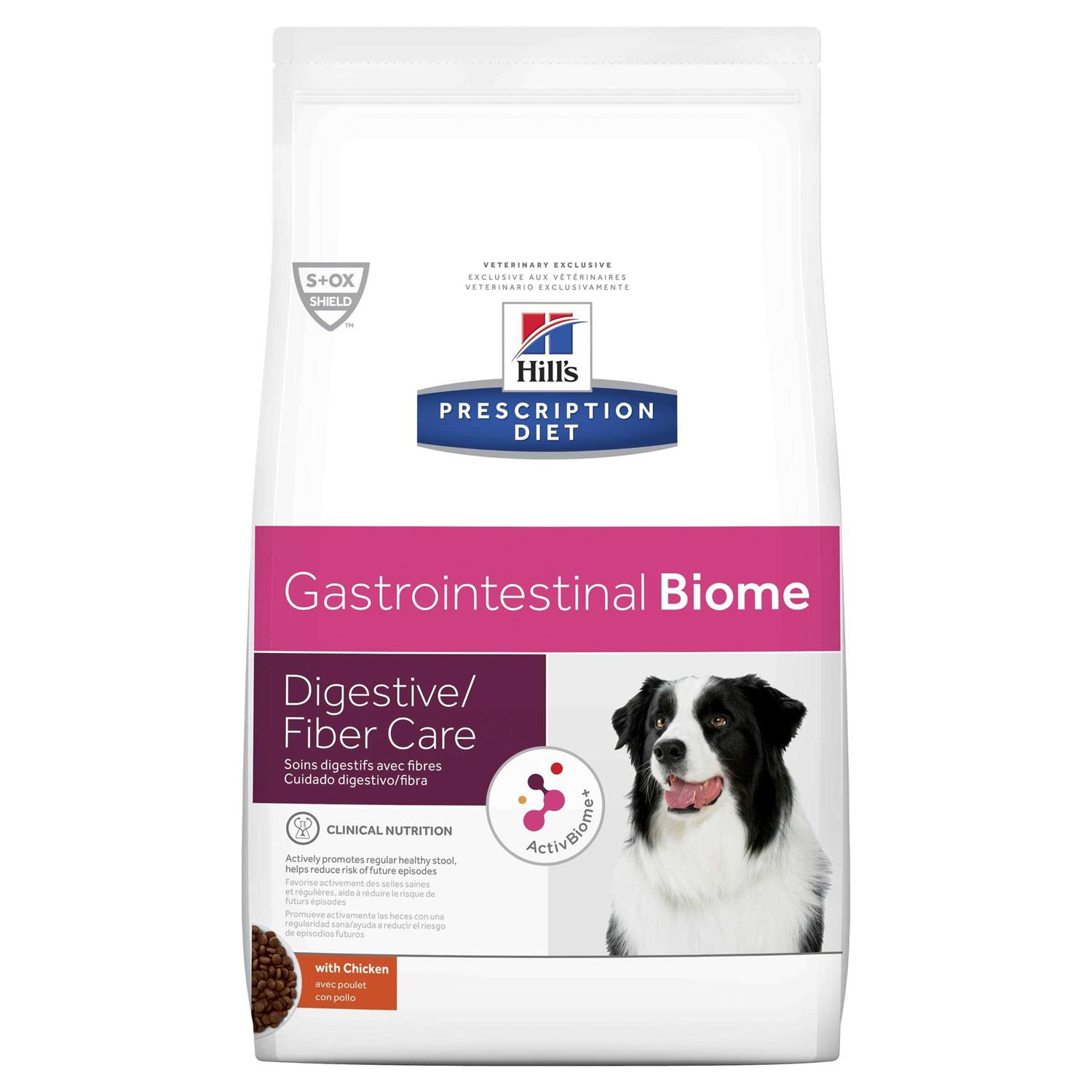 Hill&s Prescription Diet Gastrointestinal Biome Digestive Fiber Care Chicken Dry Dog Food