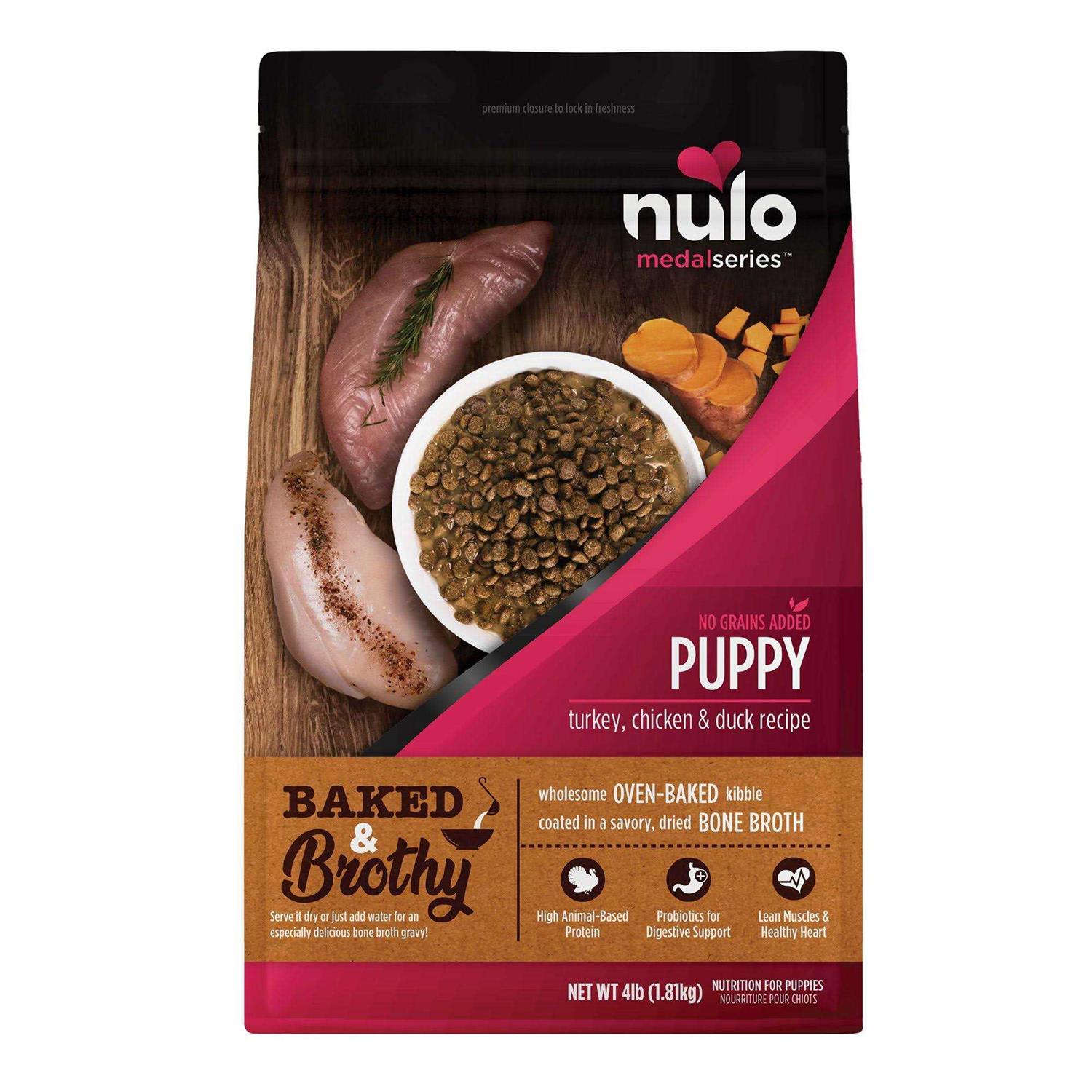 Nulo MedalSeries Puppy Dry Dog Food High-Protein, Turkey, Chicken and Duck
