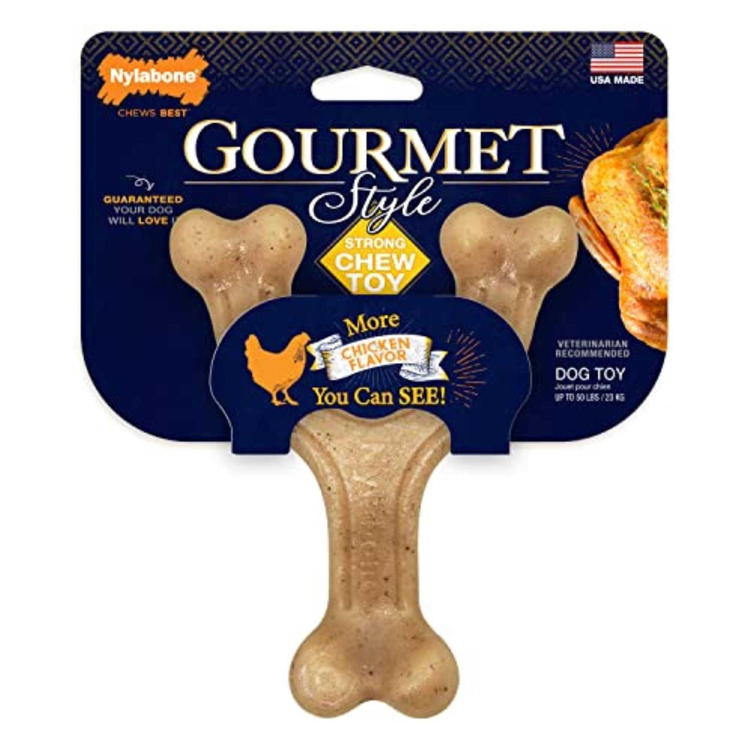 Nylabone Gourmet Style Strong Chew Wishbone Dog Toy