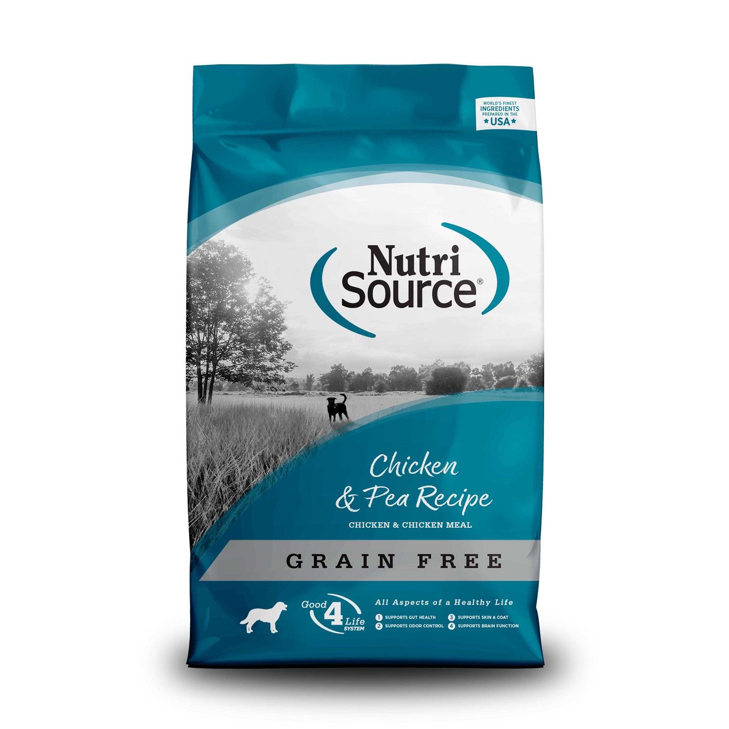 NutriSource Grain Free Chicken & Pea Dry Dog Food