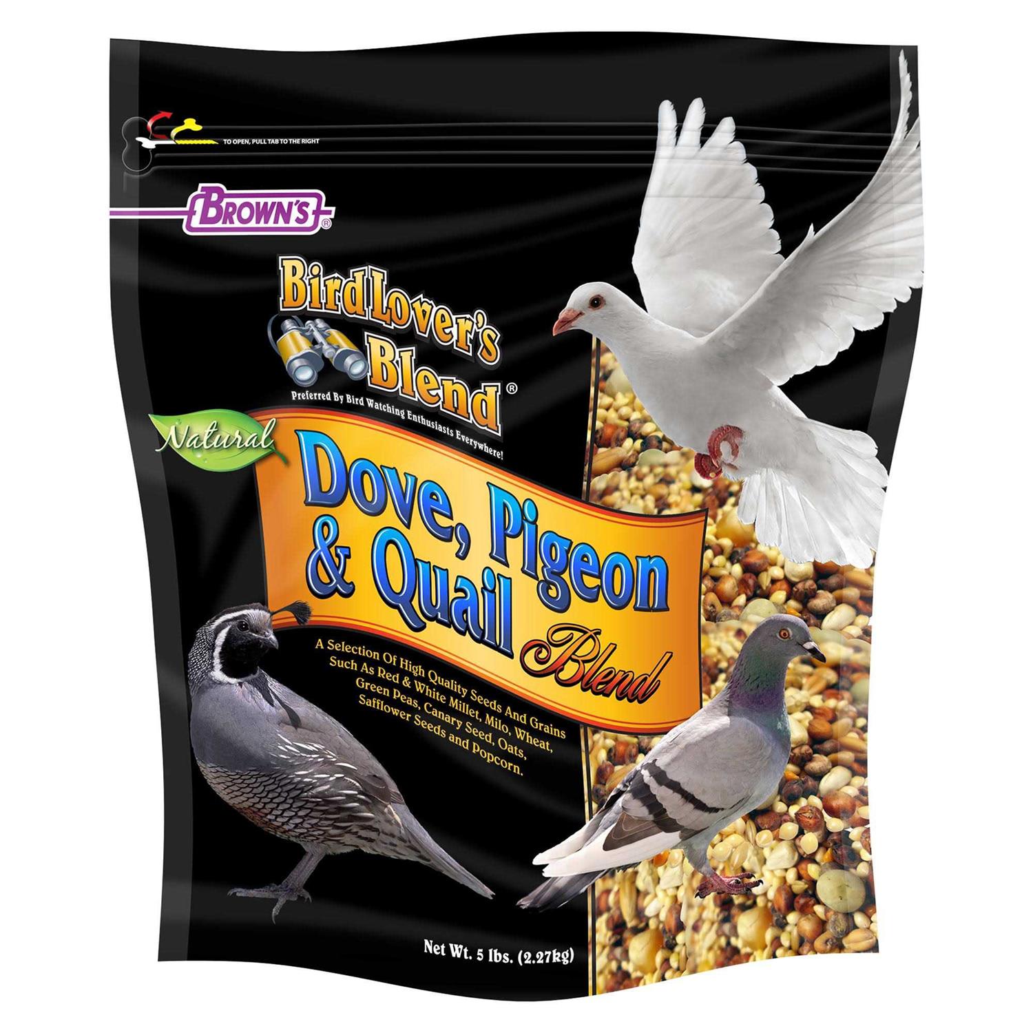 Brown’s Bird Lover’s Blend Dove Pigeon & Quail Food