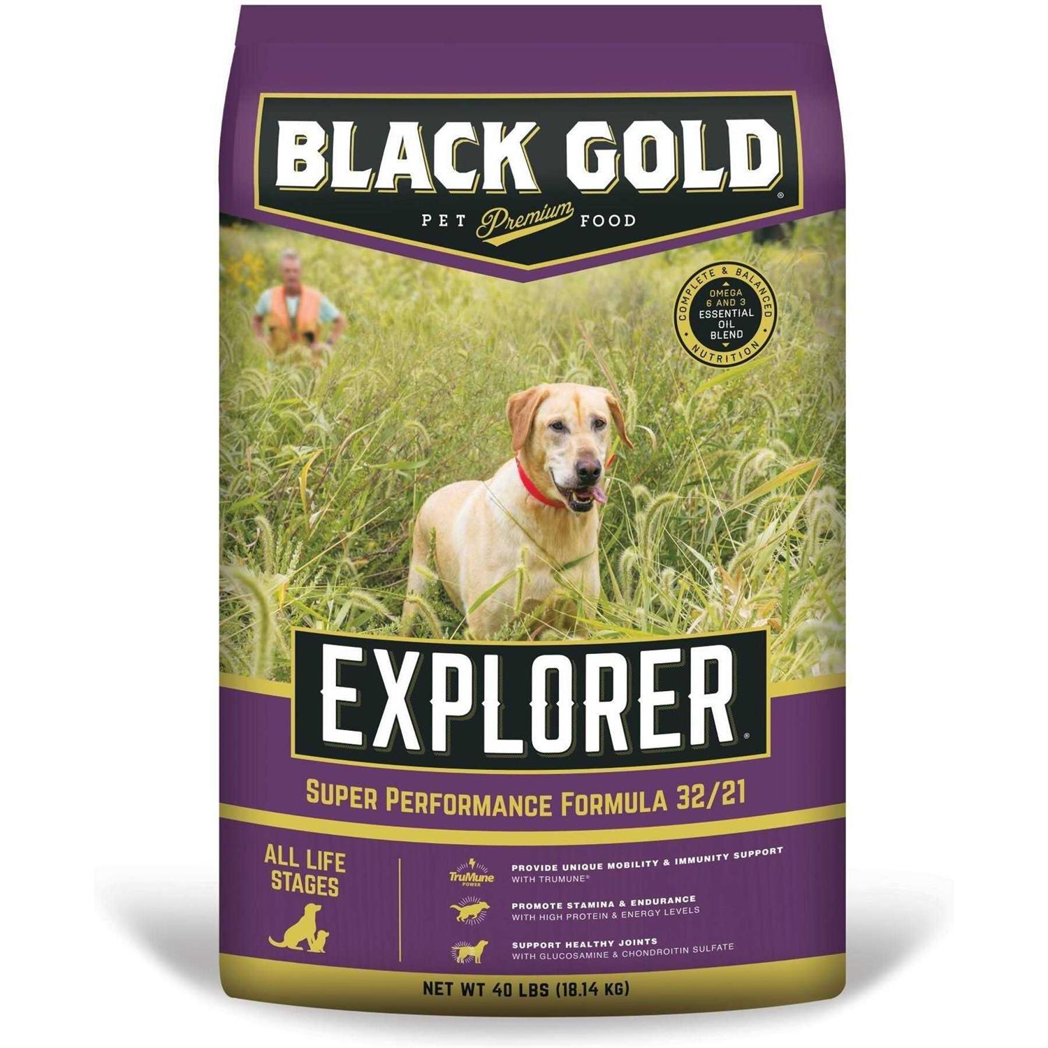 Black Gold Explorer Super Performance Formula Dry Dog Food