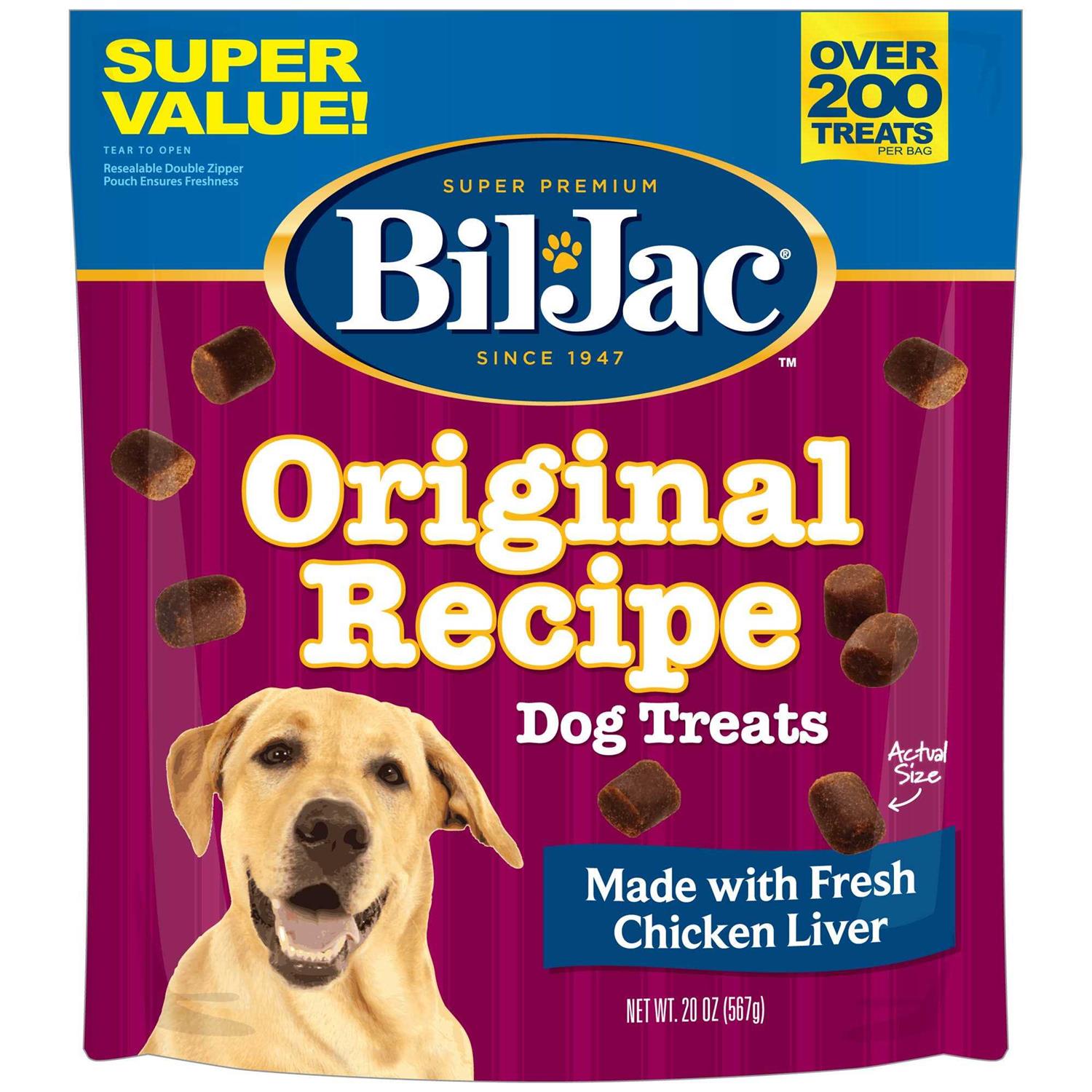 Bil-Jac Original Recipe Dog Liver Treats