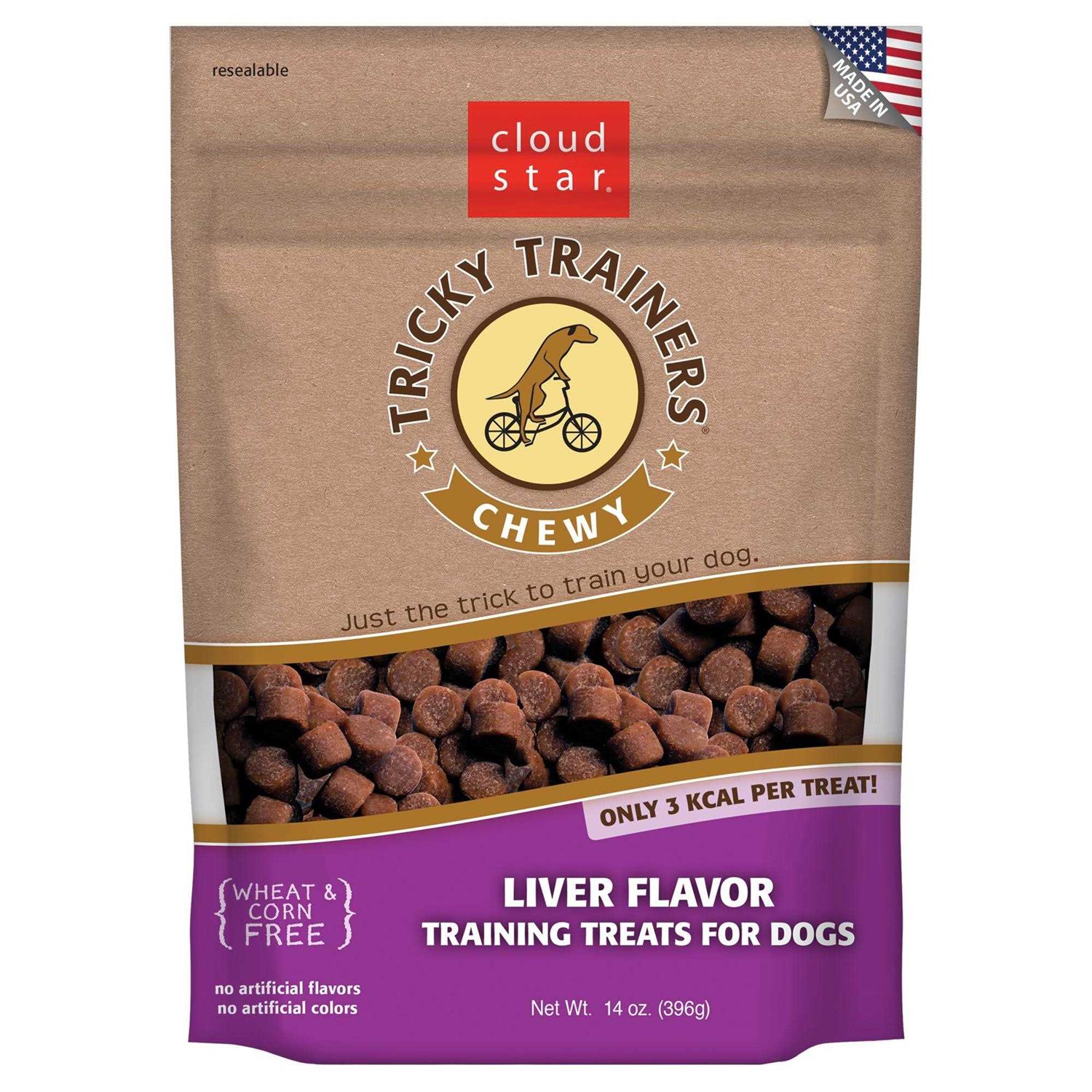 Cloud Star Chewy Tricky Trainers Dog Treats
