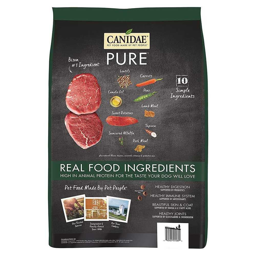 Canidae Grain Free Pure Bison Dry Dog Food