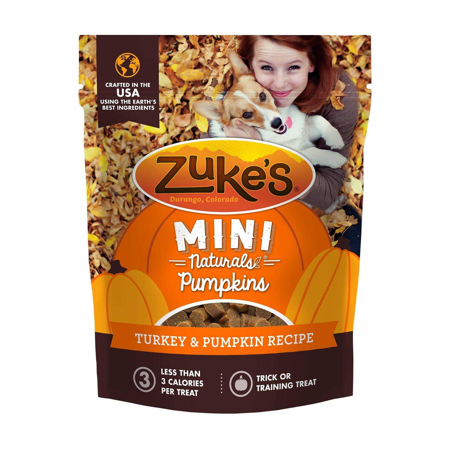 Zuke’s Mini Naturals Turkey & Pumpkin Recipe Dog Treats