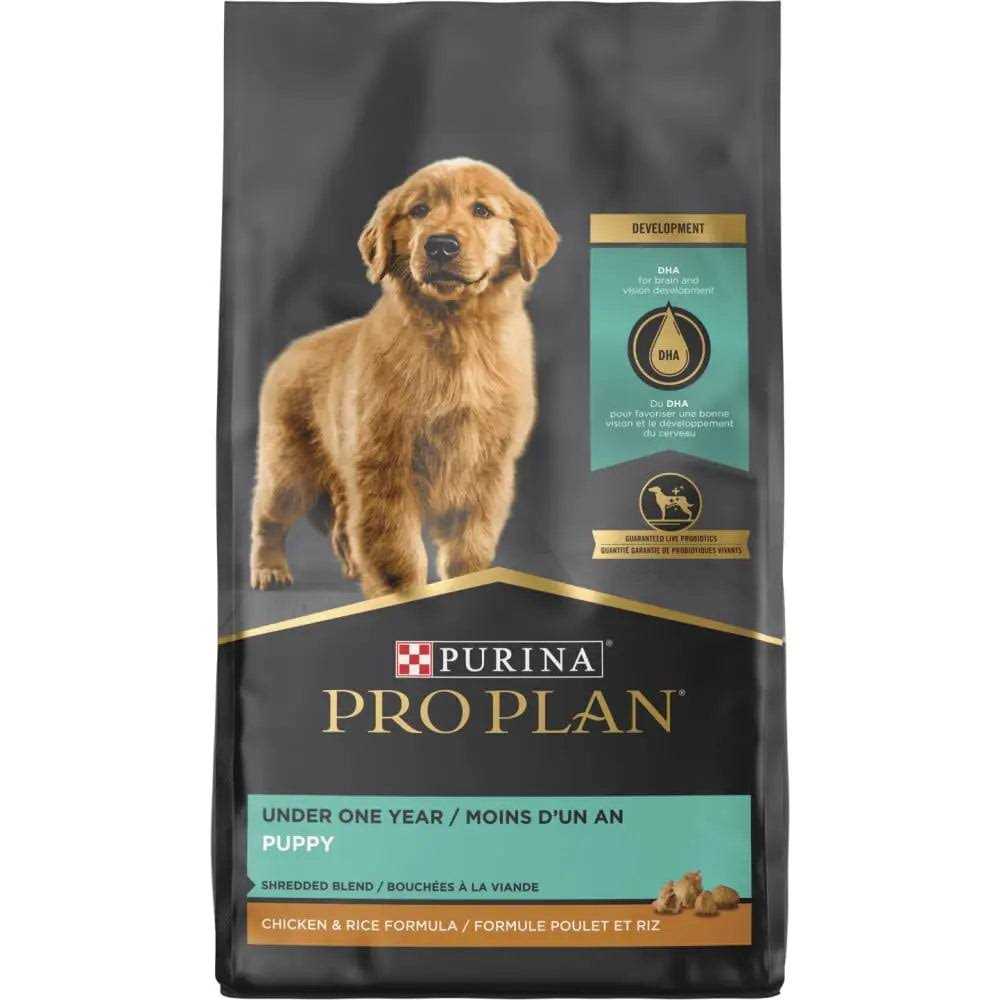 Purina Pro Plan Shredded Chicken & Rice Formula Puppy Dry Dog Food