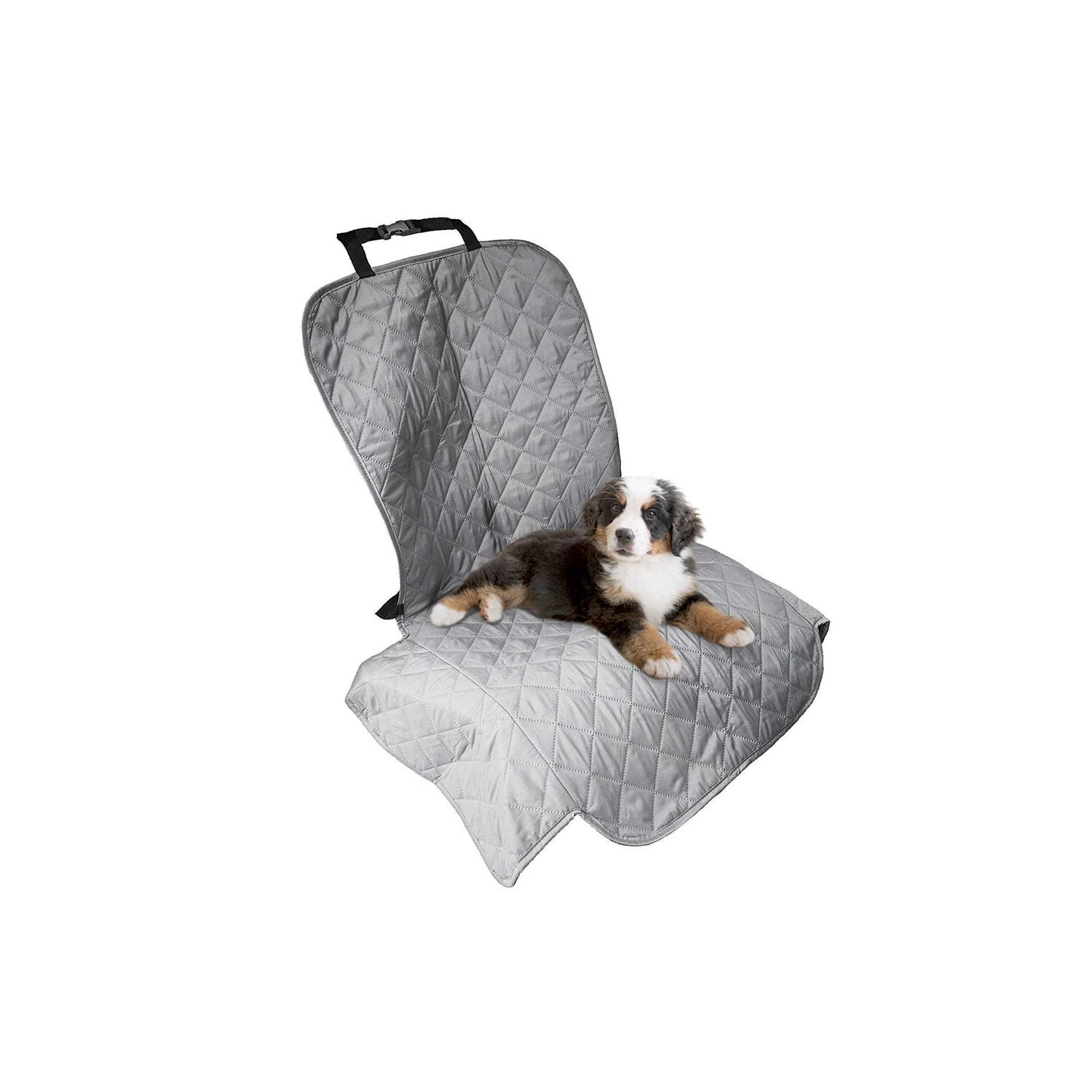 FurHaven Deluxe Pet Car Barrier & Seat Protector with Carry Bag