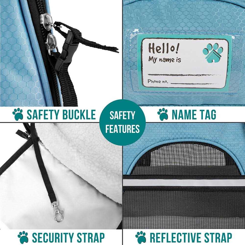 PetAmi Premium Airline Approved Soft Sided Pet Carrier