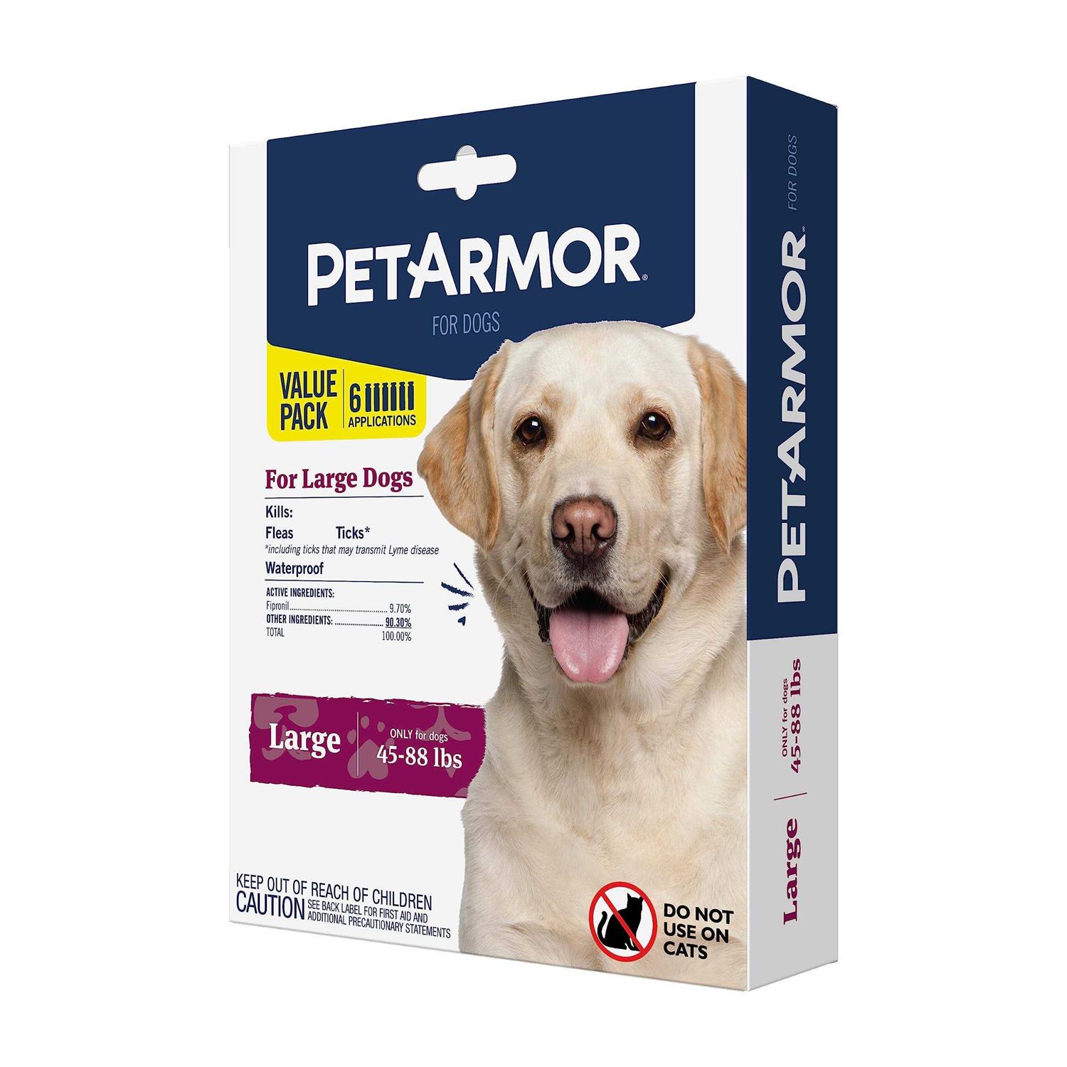PetArmor Flea and Tick Treatment for Large Dogs