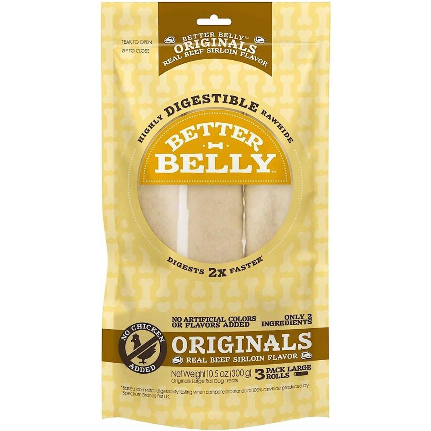 Better Belly Originals Real Beef Sirloin Dog Treats
