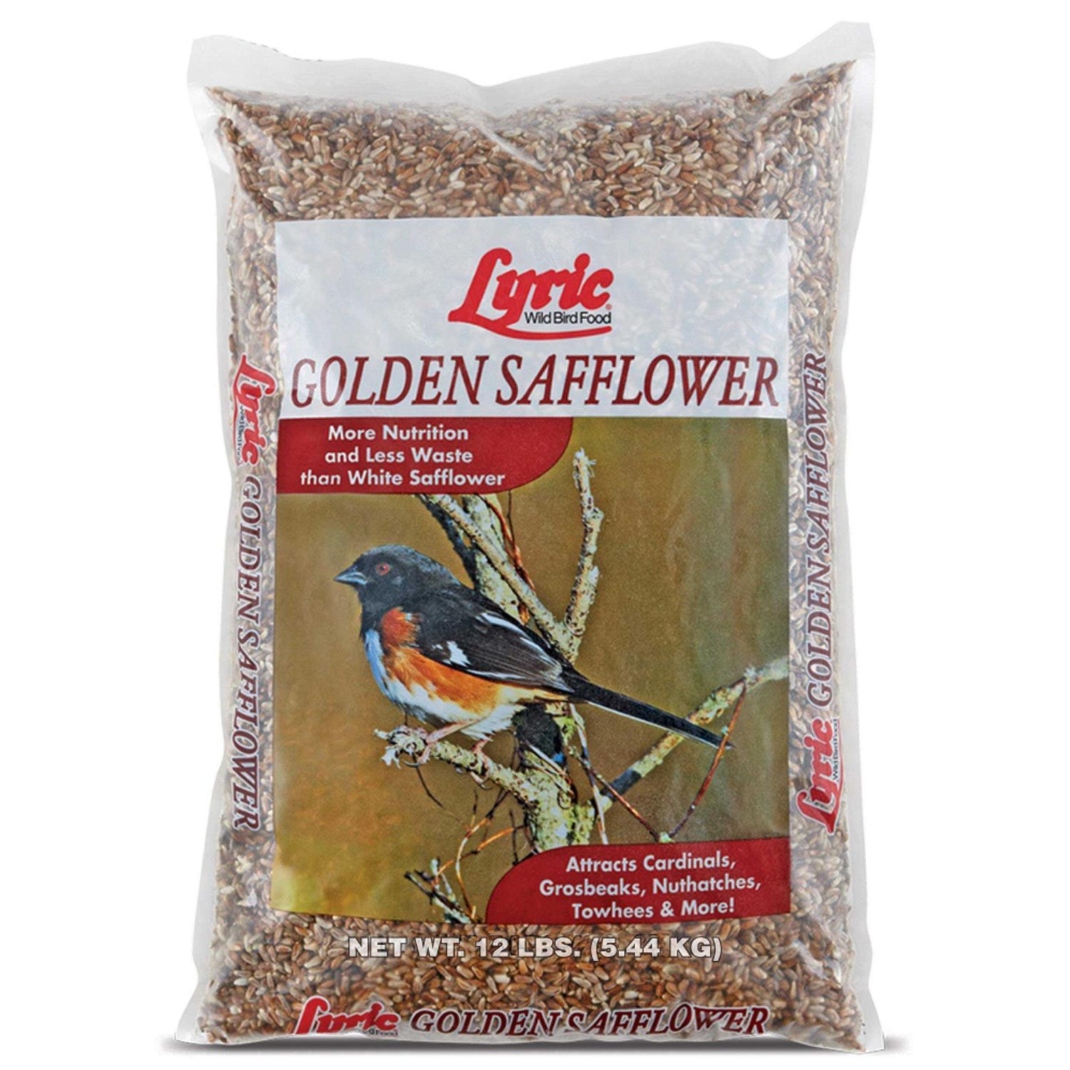 Lyric Golden Safflower Seed Wild Bird Food