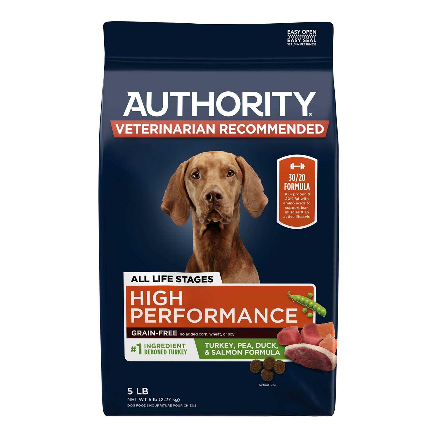 Authority Everyday Health High Performance All Life Stage Dry Dog Food