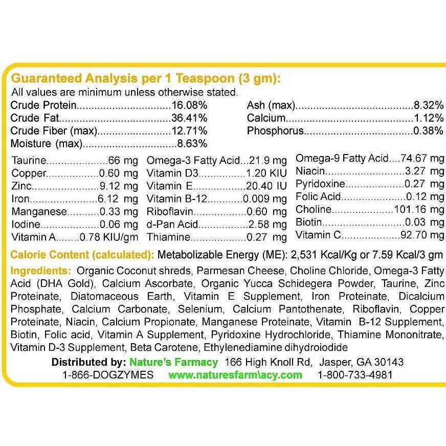 Dogzymes Ultimate for Best Skin/Coat with Organic Coconut