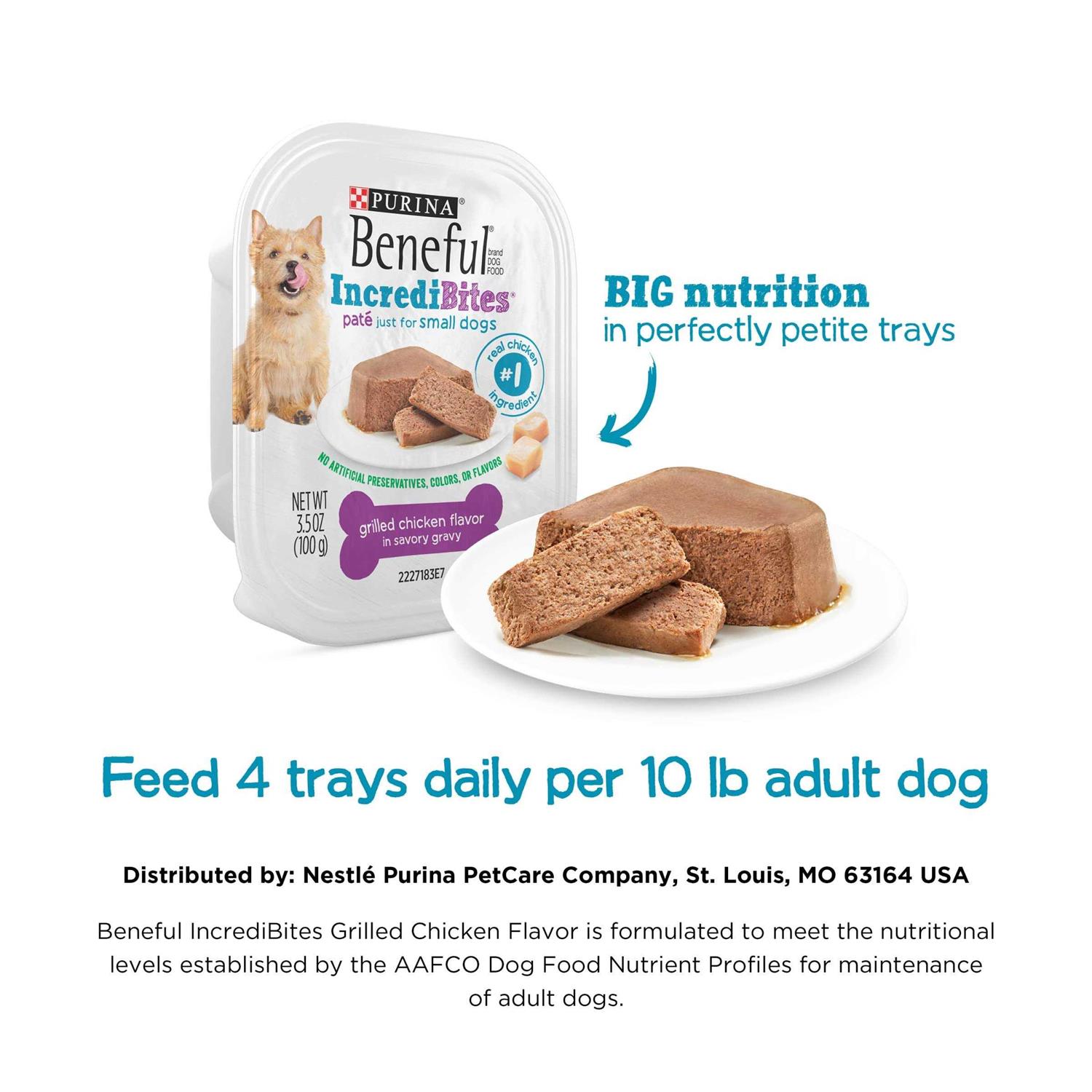 Beneful IncrediBites Pate Small Wet Dog Food