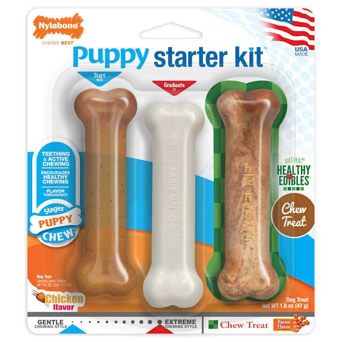 Nylabone Puppy Starter Kit