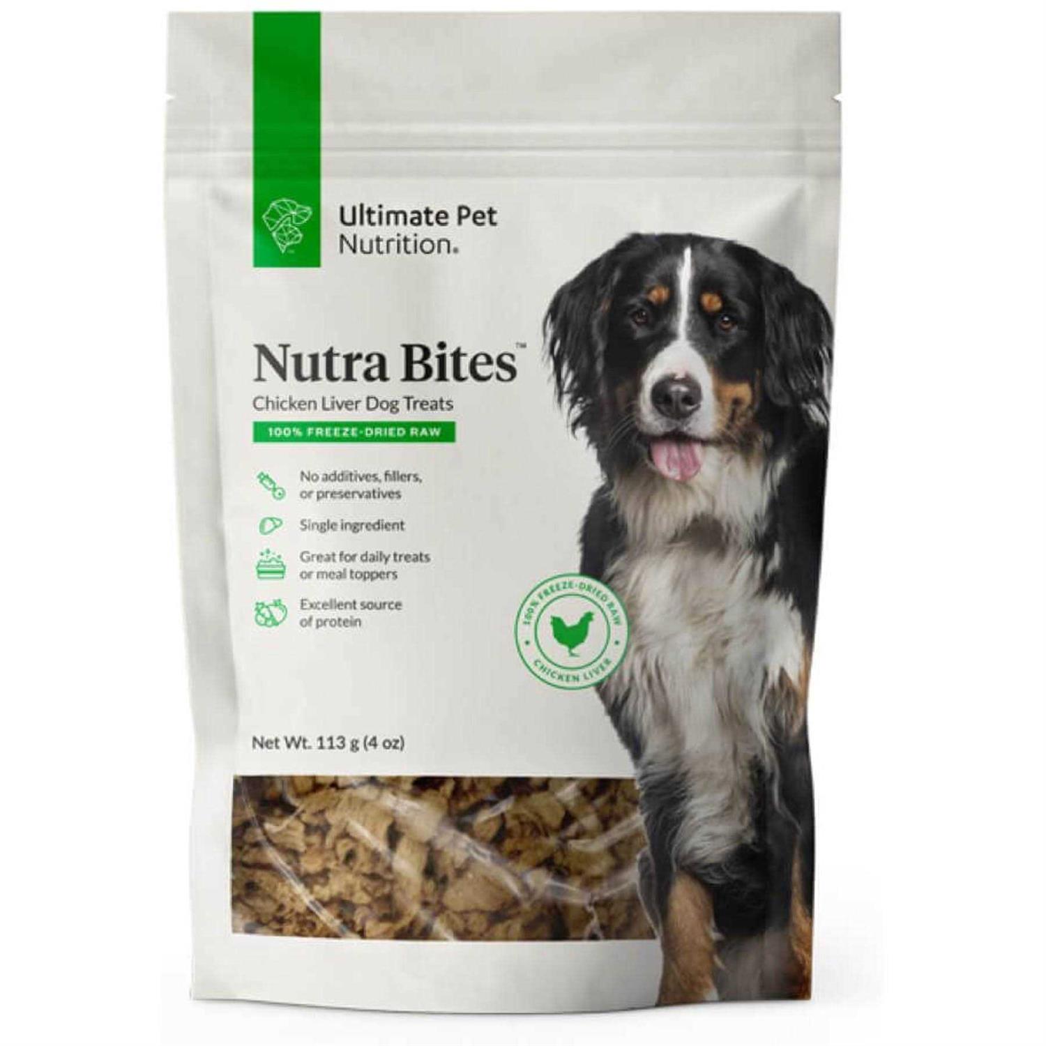 Ultimate Pet Nutrition Nutra Bites Liver Freeze-Dried Dog Treats