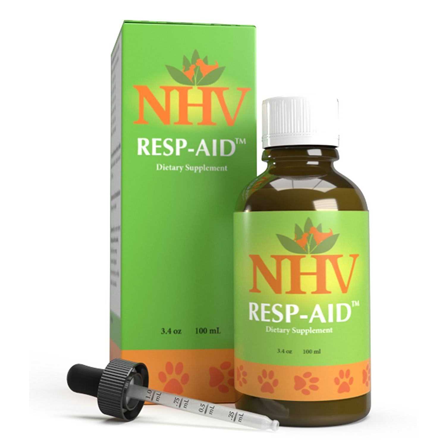 Resp-aid Natural Support for Respiratory Disorders, Kennel Cough and Bronchial Infections in dogs, cats and small pets