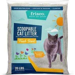 Frisco Scented Clumping Clay Cat Litter