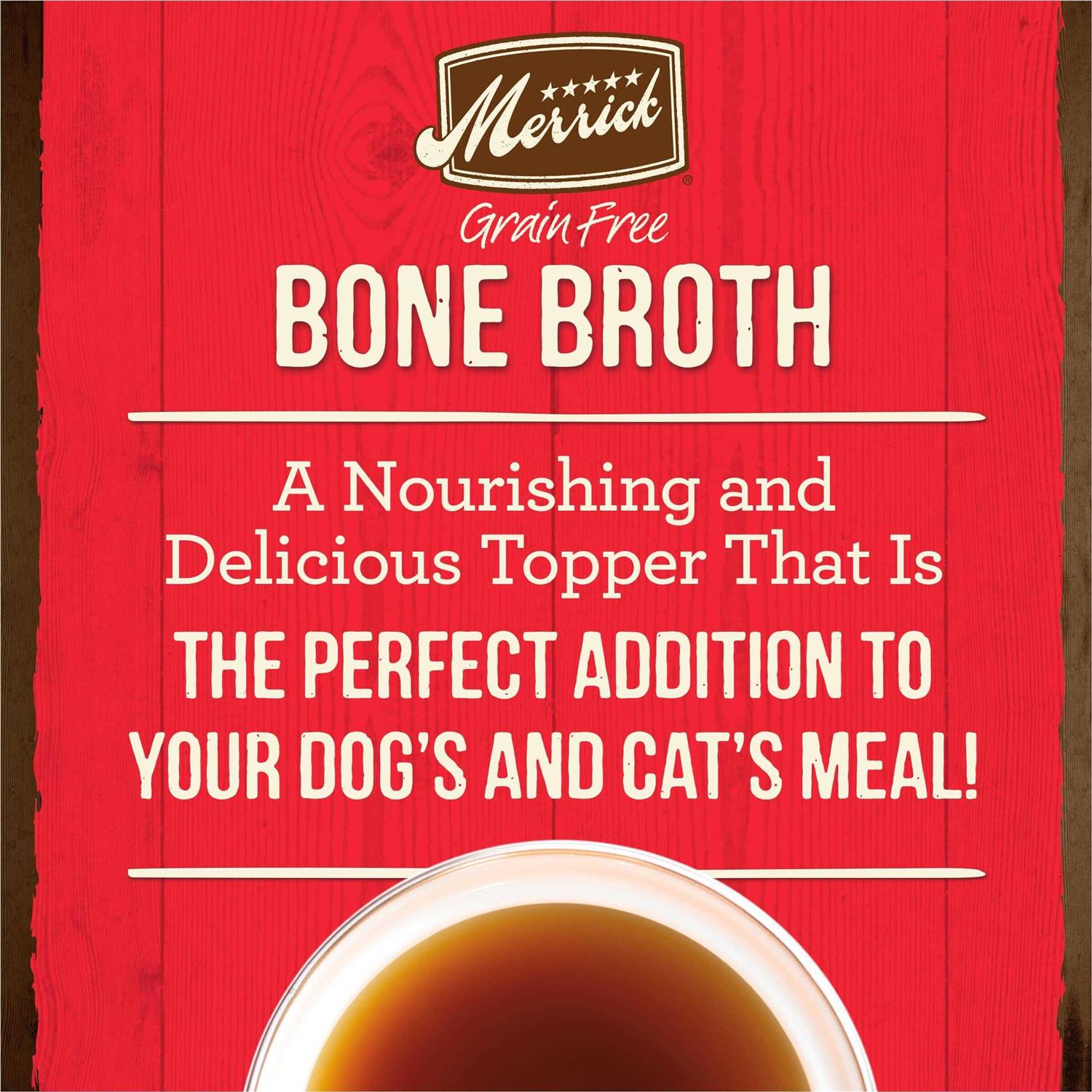 Merrick Grain Free Beef Bone Broth