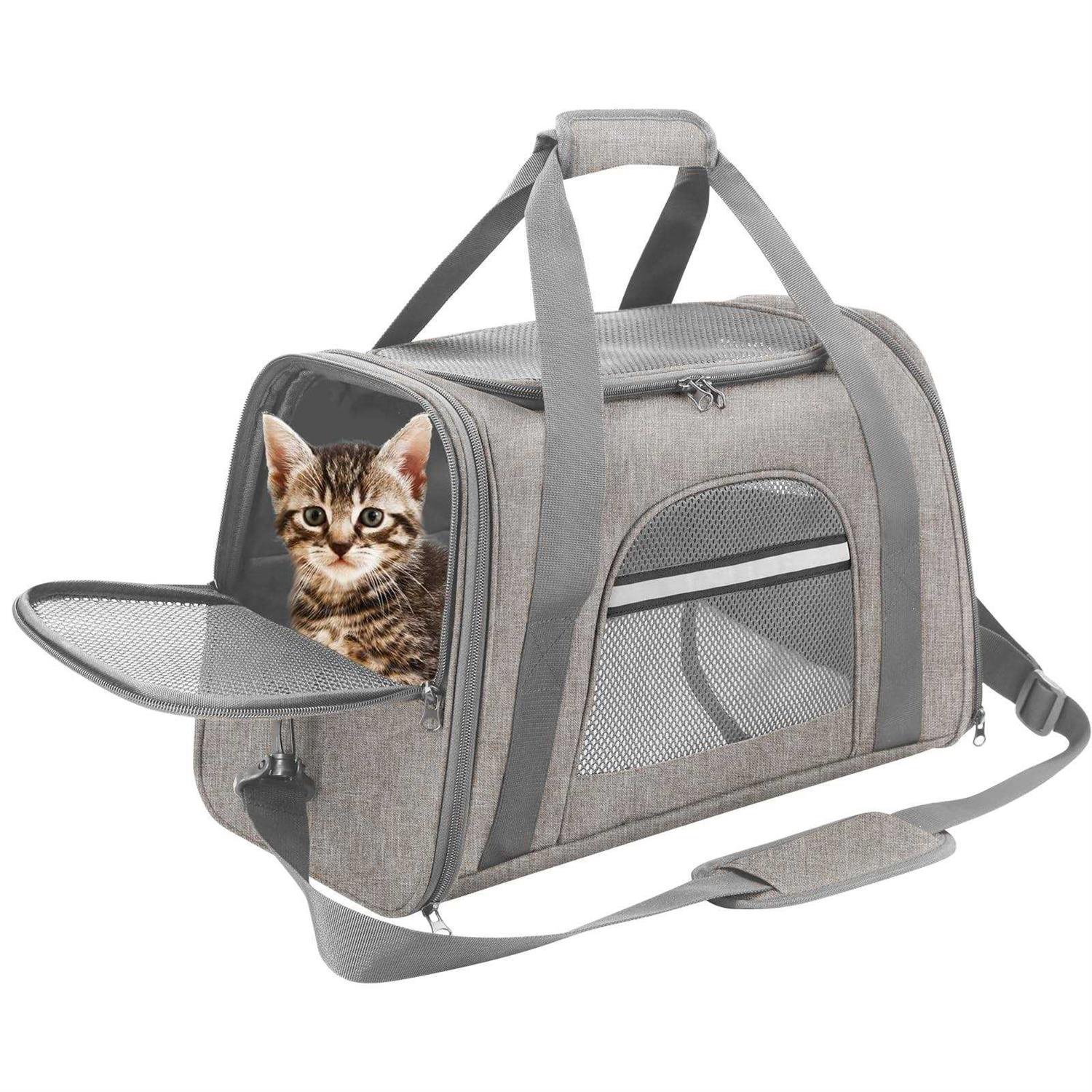 Prodigen Pet Carrier Airline Approved Pet Carrier Dog Carriers for Small Dogs