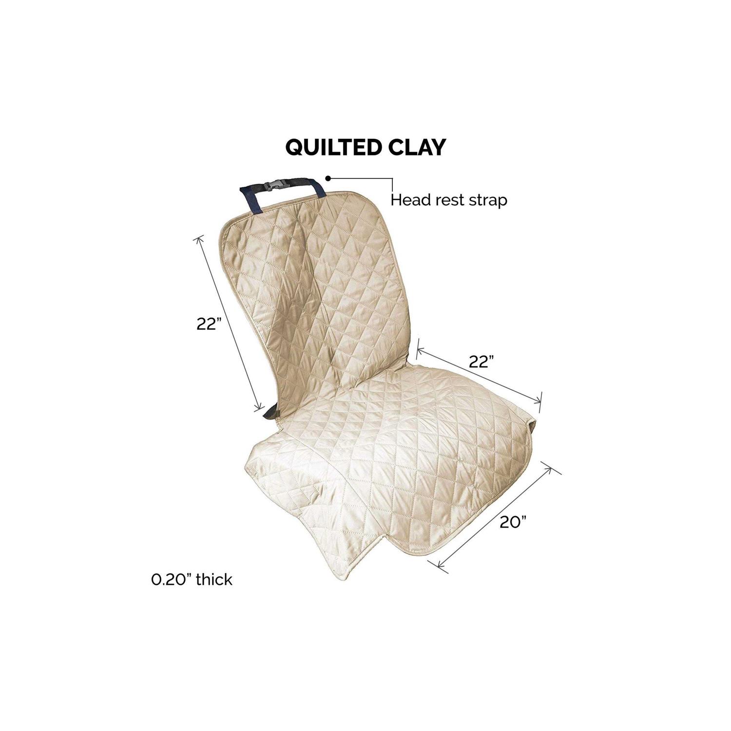 FurHaven Deluxe Pet Car Barrier & Seat Protector with Carry Bag