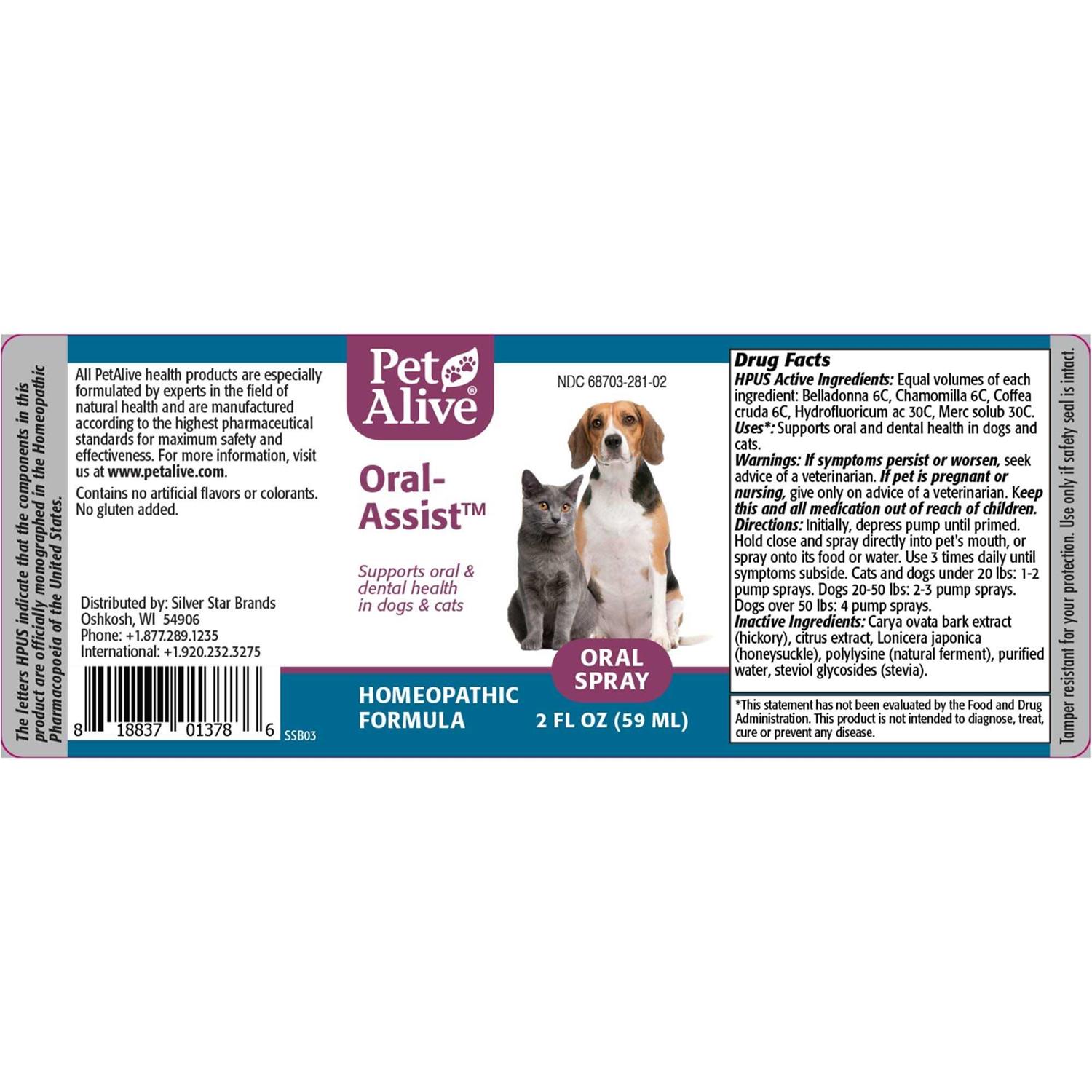 PetAlive Oral-Assist Spray