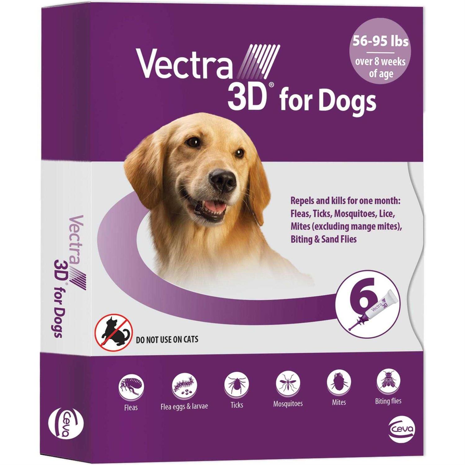 Vectra 3D for Large Dogs 56-95 lbs