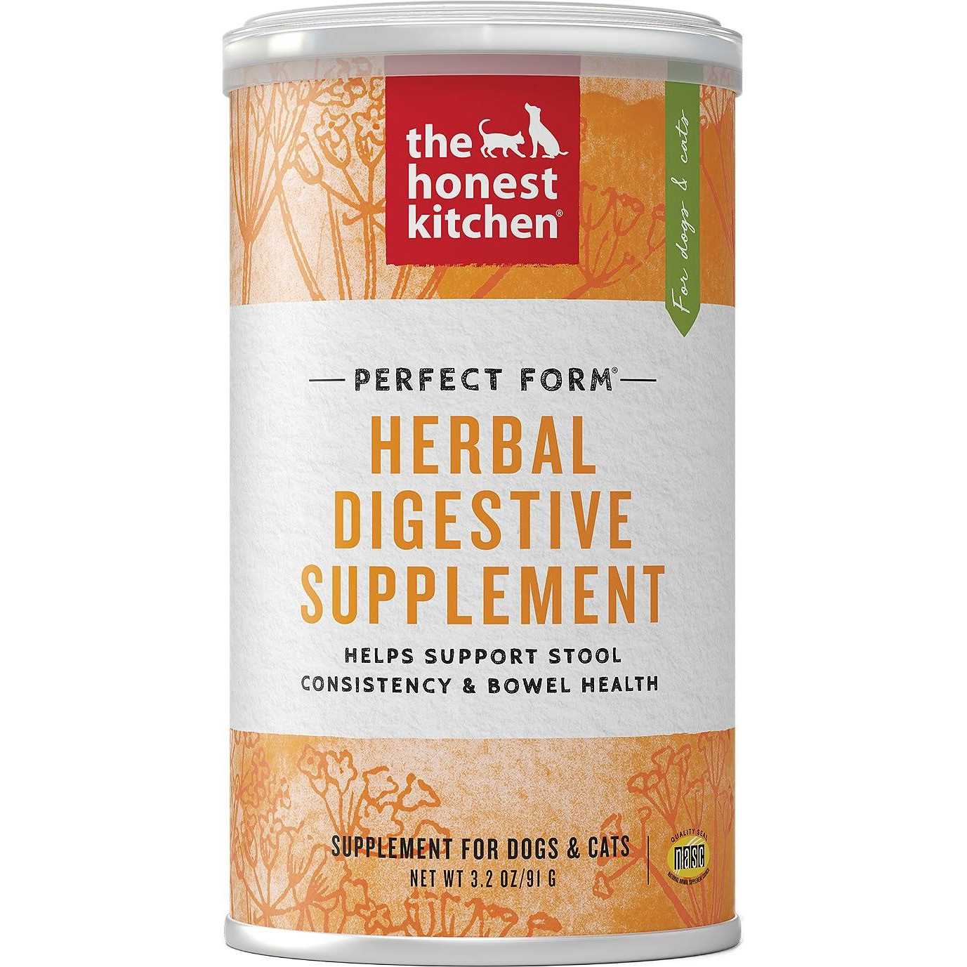 The Honest Kitchen Perfect Form Herbal Digestive Supplement